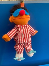 Vintage Sesame Street ERNEST ELMO Plush Toy TYCO 1998 For Decor