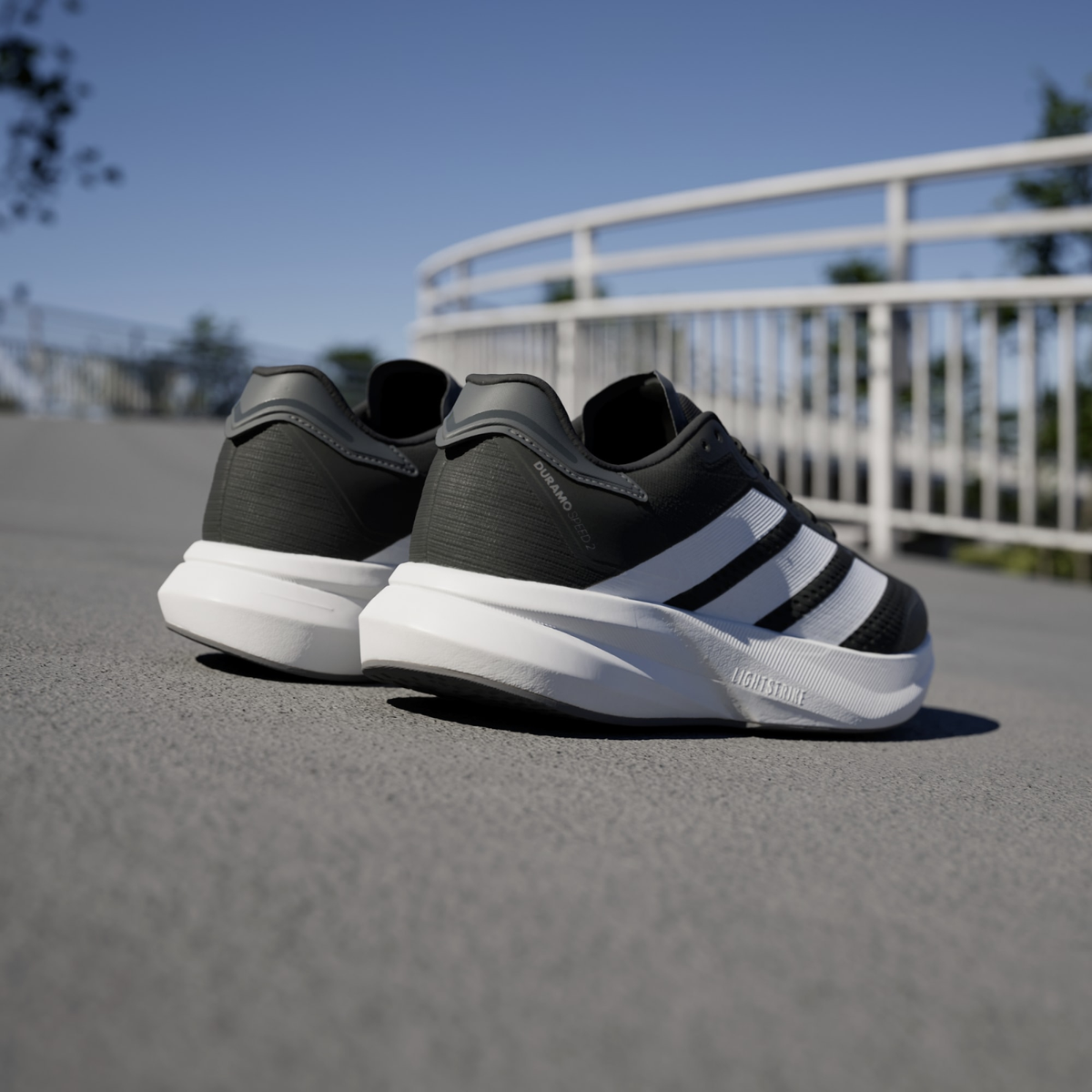 adidas Adizero Duramo Speed 2 Running Core Black IH8201 Men's Size