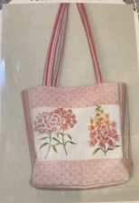 Vtg Rare Sonoran Silks TOTES DES FLEURS Sewing 2004 pattern only