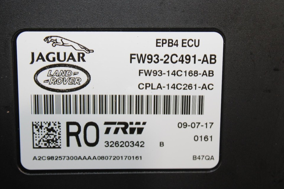 1619 XJ Electronic Electric Park Parking Brake Control Module Computer