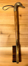 Vintage Duck Head Brass Shoe Brush