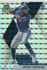 2021 Panini Mosaic Texas Rangers Leody Taveras Mosaic Prizm RC