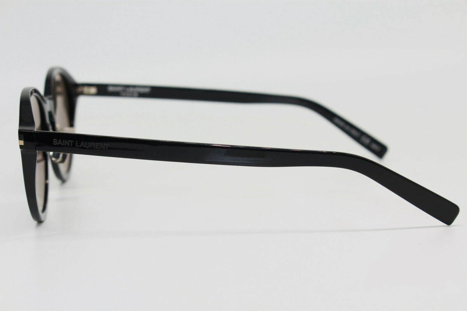 Occhiali da sole Saint Laurent SL169 F 001 unisex neri rotondi tonalità 51 21 150 $440