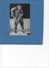 1950'S-60'S, MONTREAL CANADIENS,POST CARD,BILL HICKE,STILL WITH BOARDS,EX