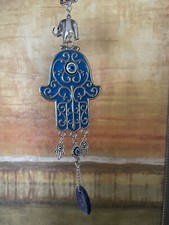 turkish nazer Lucky evil eye Hamza Hand Wall Hanging Protection Decor