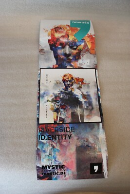 Riverside - ID.Entity Doublesided promo Poster 59cm x 20cm