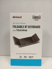 Inland Foldable Bluetooth Keyboard With Touchpad