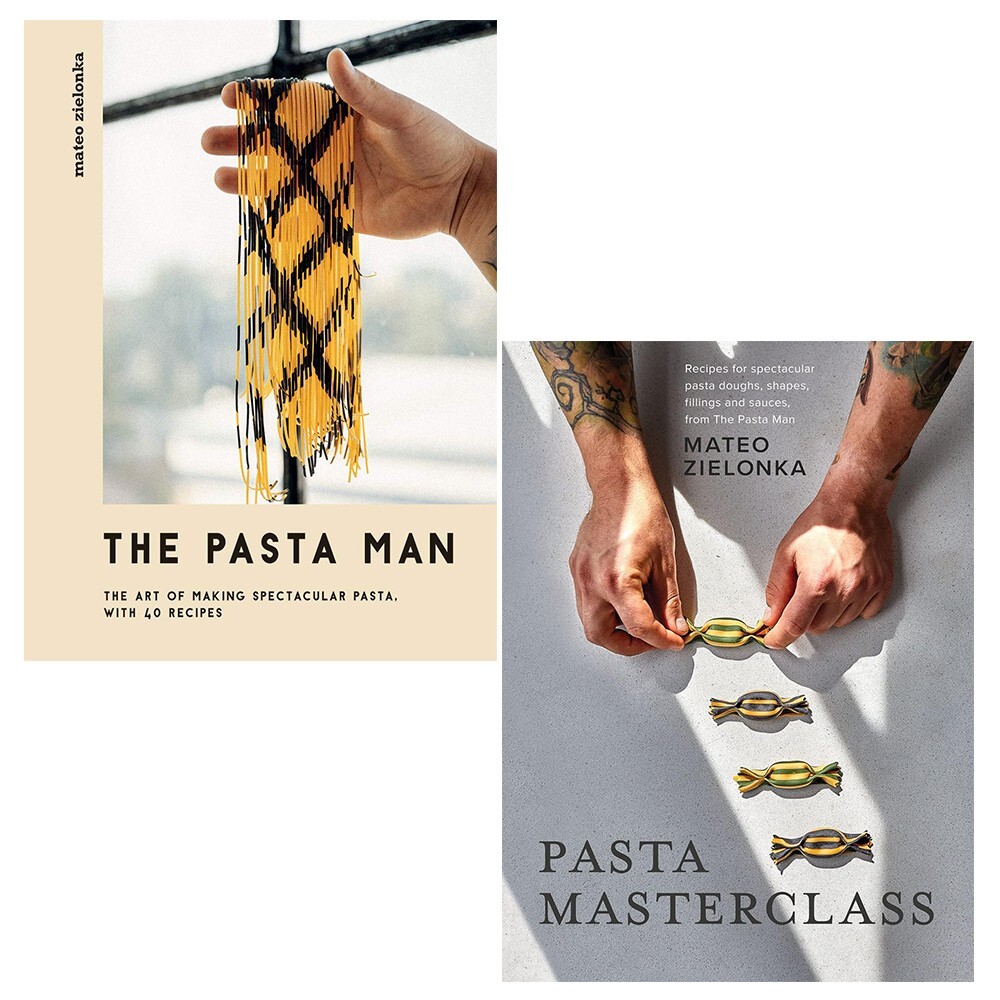 Mateo Zielonka Collection 2 Books Set Pasta Masterclass, Pasta Man Hardcover