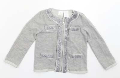 Dylan & Abby Mädchen Jacke grau Größe 2-3 Jahre