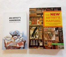 2 Books on Art Materials An Artists Handbook  The New Artists Manual