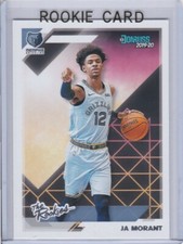 JA MORANT ROOKIE CARD 2019/20 Donruss THE ROOKIES Basketball MEMPHIS GRIZZLIES!