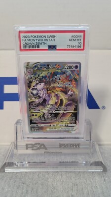 Pokemon Mewtwo VSTAR Crown Zenith Galarian Gallery Full Alt Art