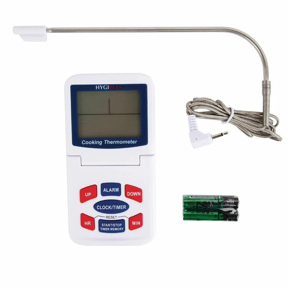 Hygiplas Oven Digital Cooking Thermometer 0°C to �°C 131(H)x67(W) 22(D)mm