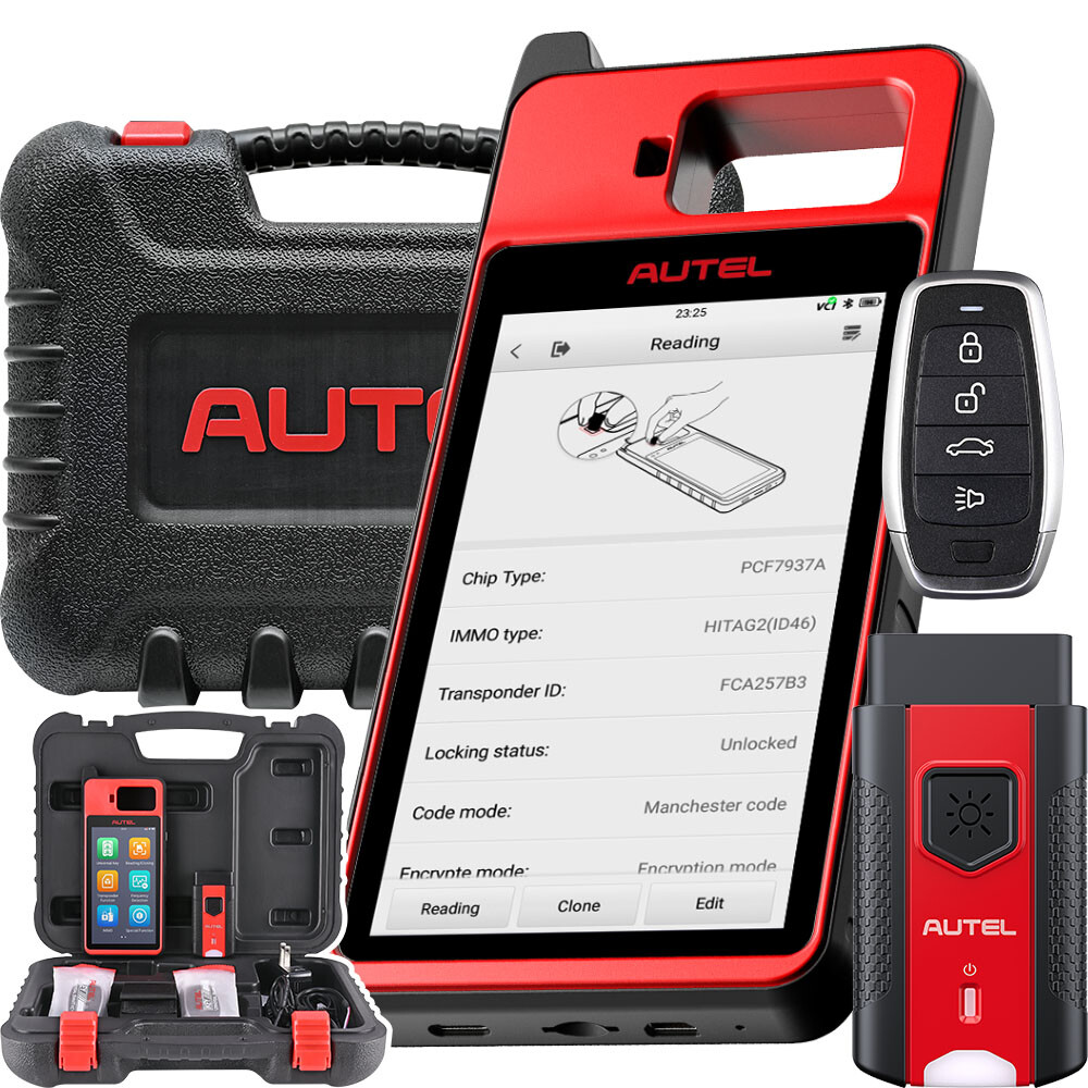 Autel MAXiIM KM100E キー プログラマー : 新品　早がち 2025 Autel MaxiIM KM100E Universal Key Generator with