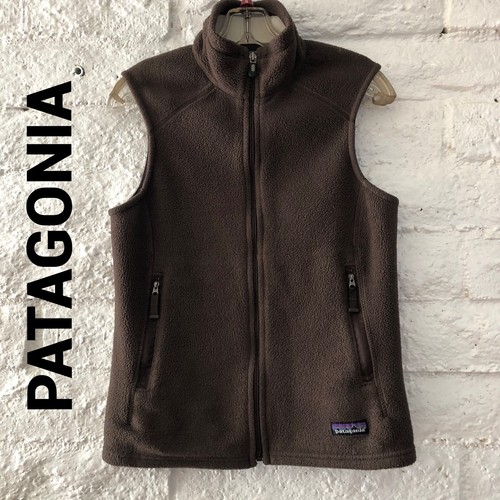 Patagonia Womens BROWN Vest Size S Good 