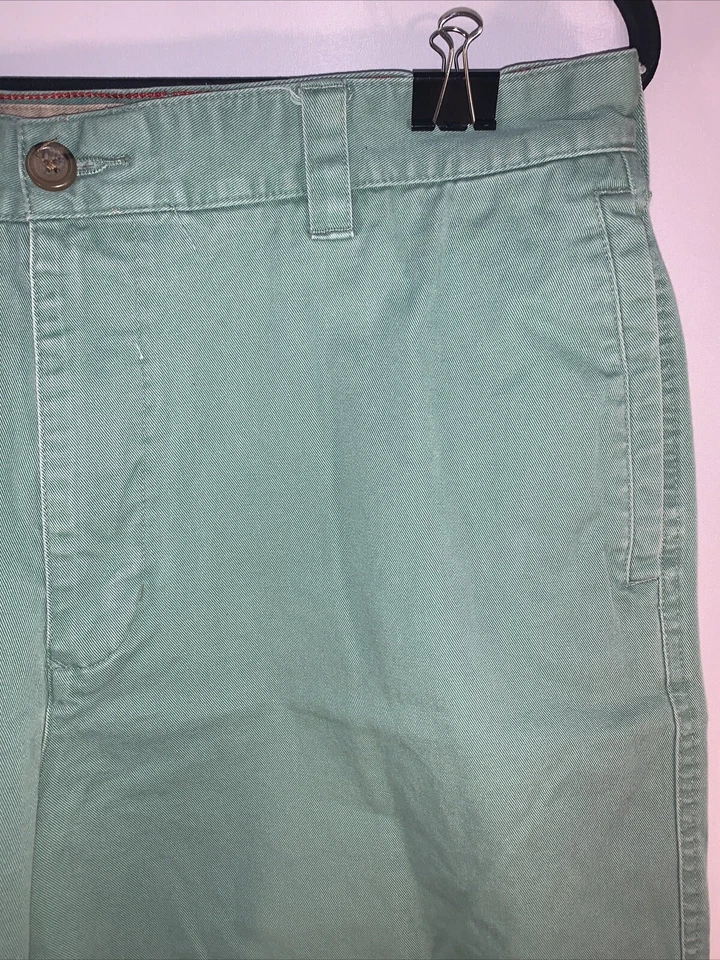 Bermudas para hombre Arrow USA 1851 100 % algodón verde talla 34 #689 Foto 2 de 4