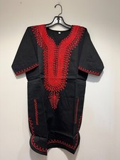African clothing for men-Dashiki S-7X black