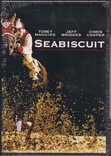 Seabiscuit DVD, 2003, Widescreen Brand New Sealed Toby Maguire Jeff Bridges