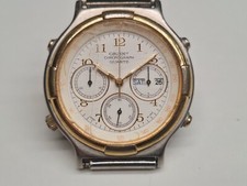 Orient chronograph J39002-70 Seiko 7A38 orologio uomo crono vintage quartz 39 mm