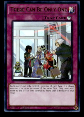 Yugioh There Can Be Only One DUDE-EN053 Ultra Rare 1st Ed NM
