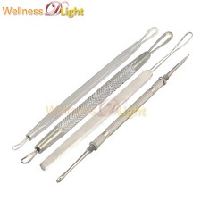 WDL Facial care set of 4 comedones blackheads ear cleaner stainless steel