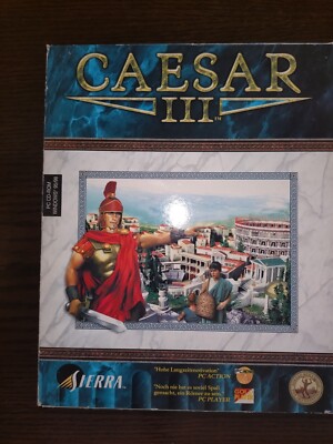 CAESAR III - PC Big Box - vollständig - guter Zustand - 1998 SierraOn-Line
