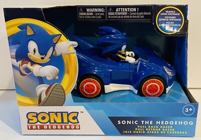Sonic The Hedgehog All Stars Racing Car Pull Back Action Sega Licensed Kids Toy