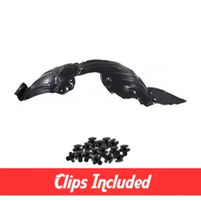 Driver Side Fender Liner w/ Clips For 2014-2017 Mazda 6 GHP956140G MA1248143