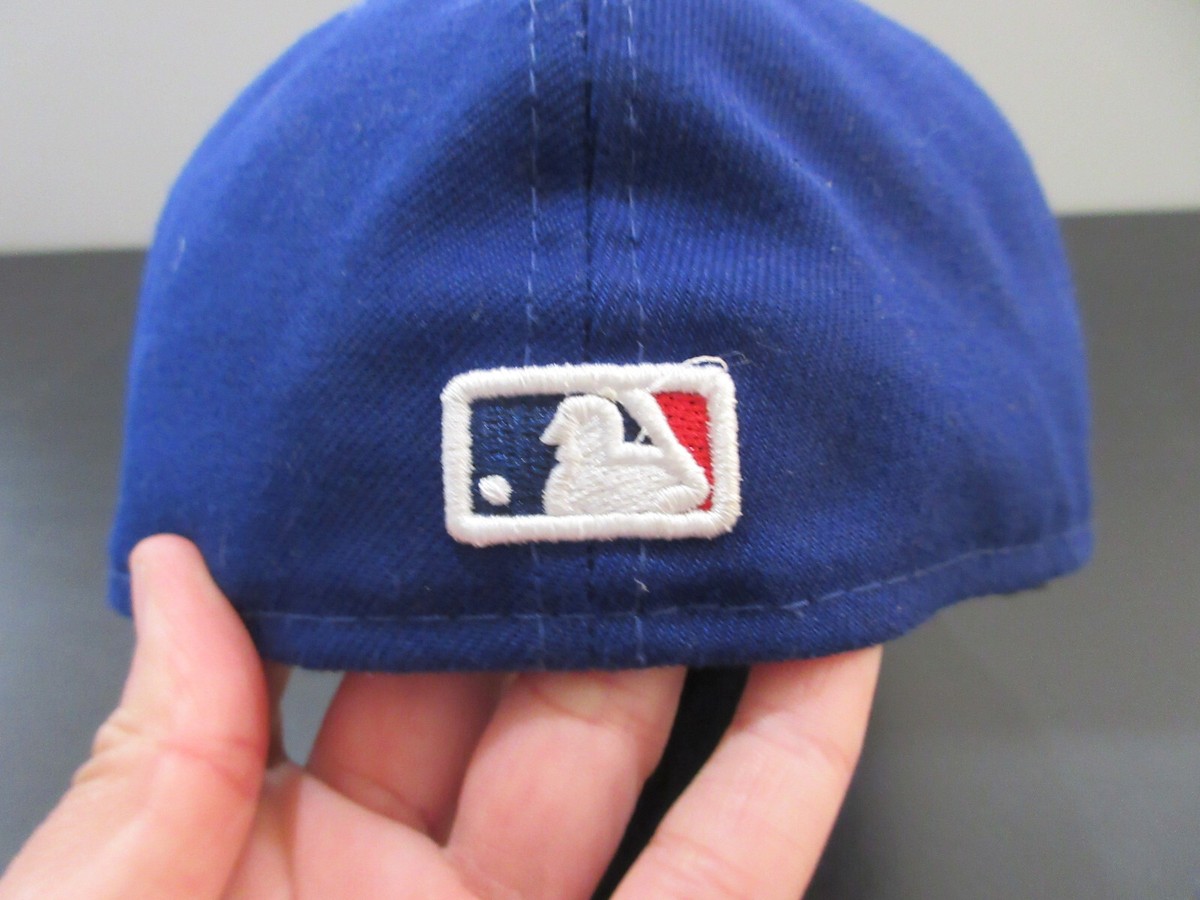 Los Angeles Dodgers Hat Cap Fitted Mens 7 3/4 Blue Baseball