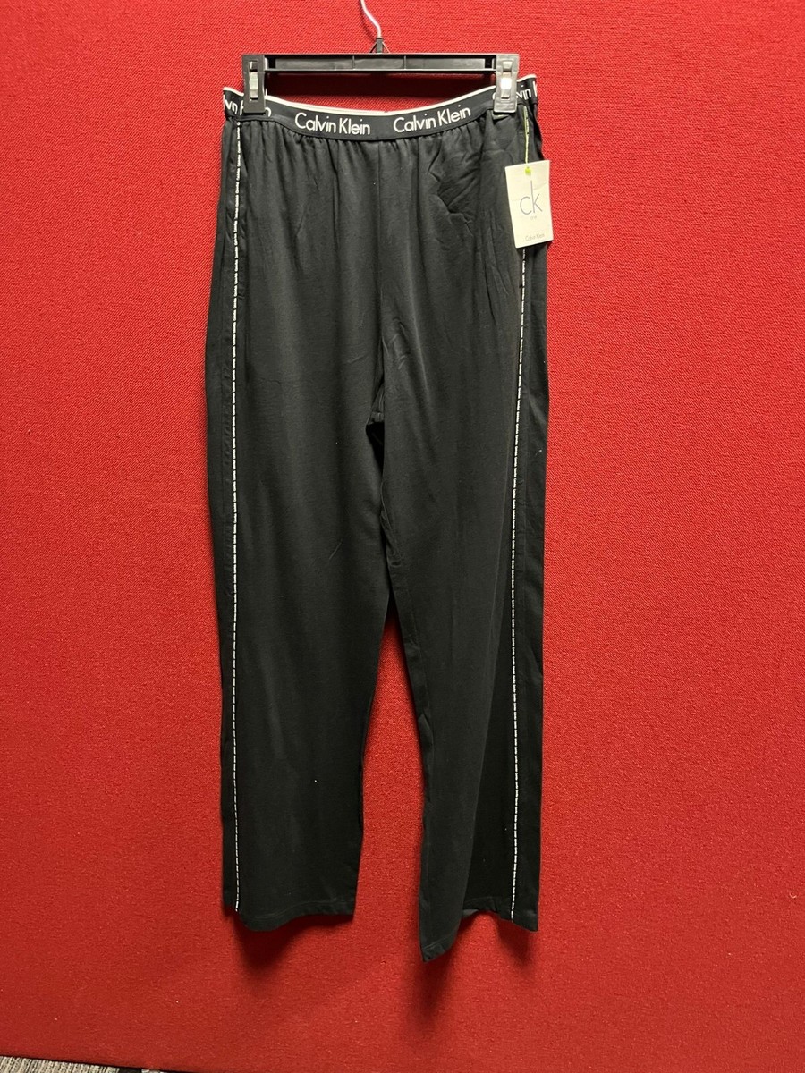 Calvin Klein One Black Lounge Pants Medium TD131 KK 12
