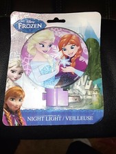Disney Frozen Anna Elsa LED Night Light NEW