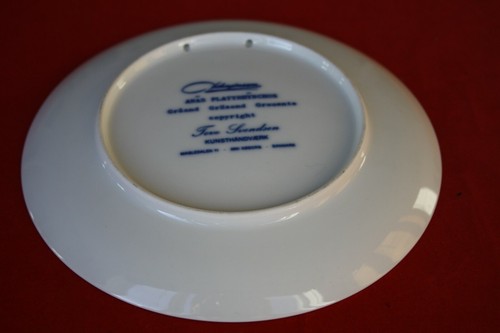 BEAUTIFUL TOVE SVENDSEN PORCELAIN HUNT WALL PLATE ANIMAL - Picture 6 of 54