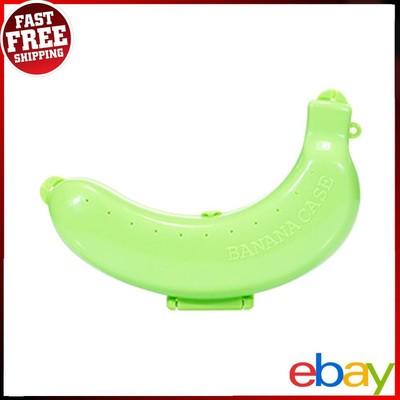 Kunststoff Bananen Aufbewahrung Tragbare Banane Aufbewahrung Box für Büro Outdoor Aktivitäten