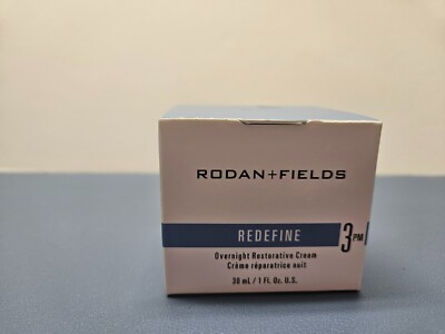 Rodan + Fields REDEFINE Step 3 PM Overnight Restorative Cream New in Box!