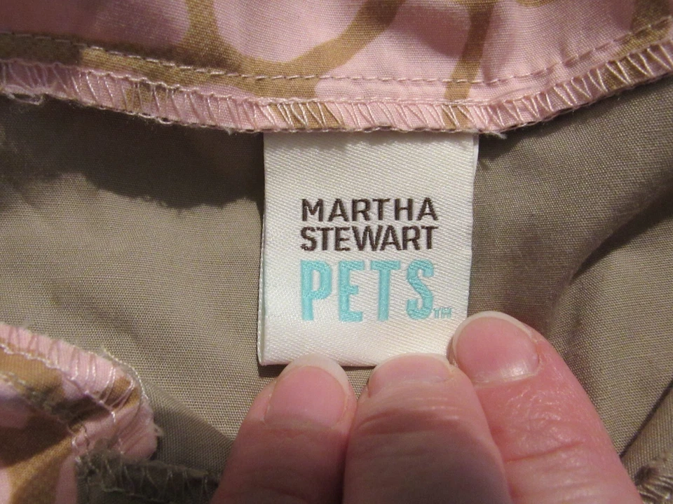 VESTIDO CUELLO ALGODÓN TOSTADO/ROSA MARTHA STEWART PETS, MUJER TALLA L Foto 2 de 4