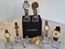 Armbanduhren Chronograph Vintage Citizen schönes Konvolut Sammlung Alle laufen!