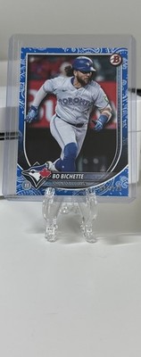 2025 Bowman Blue Pattern #92 Bo Bichette #34/125