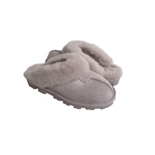 UGG COQUETTE BAY FOG SHEARLING LINED MOCASSIN SLIPPERS US 10 / EU 41 / UK 8