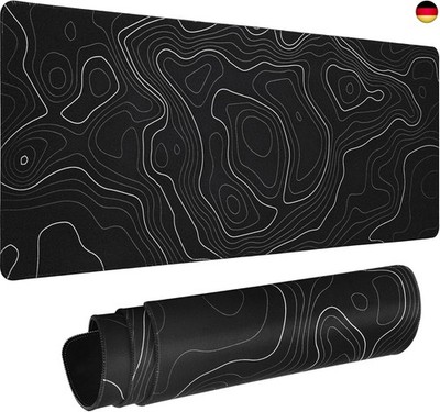 HAUTOCO Gaming Mauspad Groß 800 x 300 mm Mousepad XXL Minimalistische 