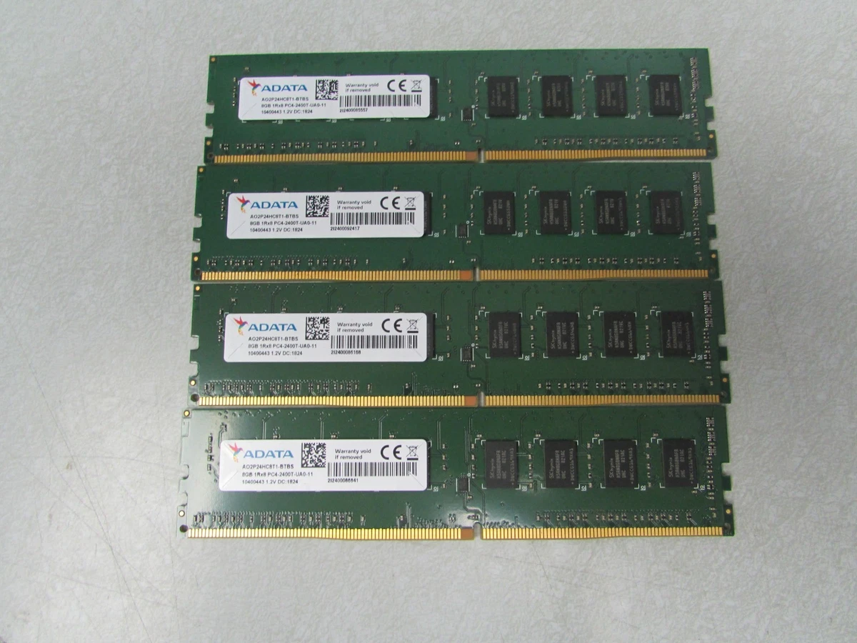 ADATA PC4-19200 (DDR4-2400) Bus Speed Computer RAM 8 GB Total