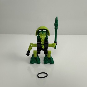 Lego Bionicle 8541 Turaga Matau Good Condition With Rubber Bands Complete Set