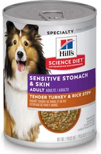 Sensitive Stomach & Skin, Adult 1-6, Stomach & Skin Sensitivity Support, Wet Dog