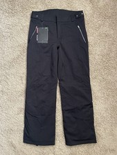 NWT Women  s SPYDER Premium Sapphire Insulated Ski Snow Pants BLACK Size 12