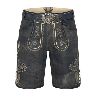 Herren Trachten Deutsch Bayrische Lederhose Oktoberfest Trachten Lederhose
