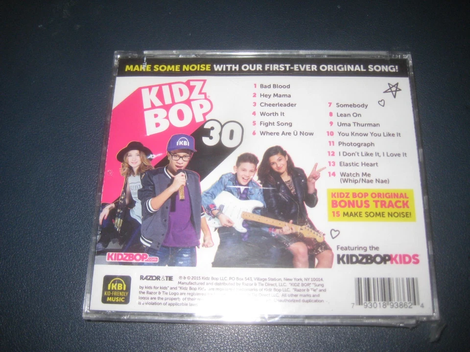 Kidz Bop Kids " Kidz Bop, Vol. 30 "  CD auf 	Razor & Tie – 7930189386-2 - Bild 2 von 2