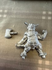 classic metal Warhammer Chaos Minotaur miniature. It is from the 5th edition of