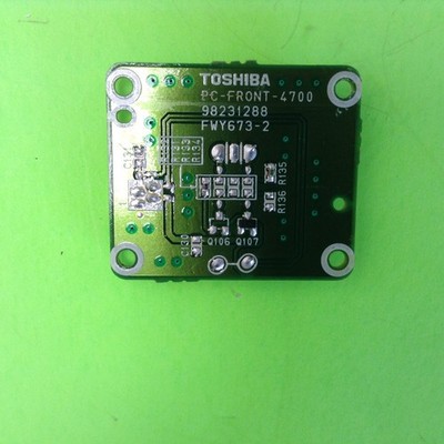 Toshiba SD-3750N DVD PC-FRONT-4700 Power Button 98231288 FWY673-2