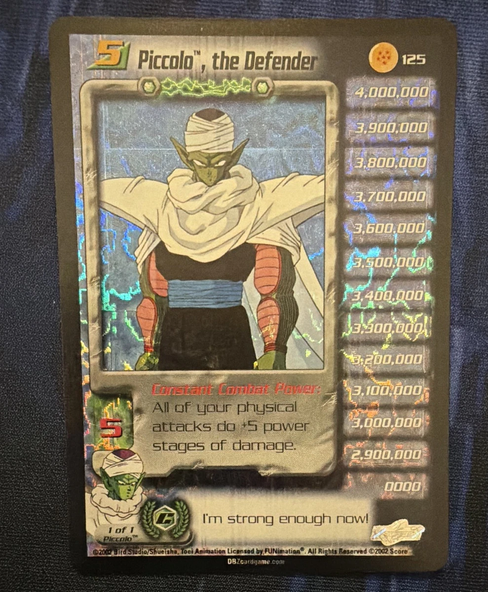 Dragon Ball Z TCG Rare Individual Collectible Card Game Cards for