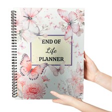 End Of Life Planner, If I Die Binder Important Document Organizer, Guided Fin...