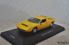 Maserati Merak Ss 1/43 Mini Car Yellow